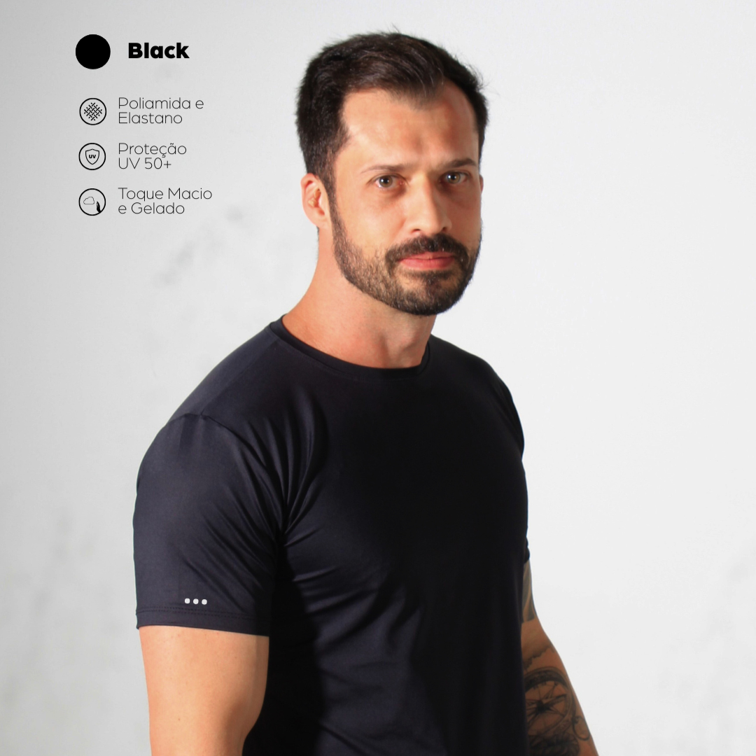 Kit Compre 2 Leve 3 Camiseta Masculina Dry Fit Easy 3